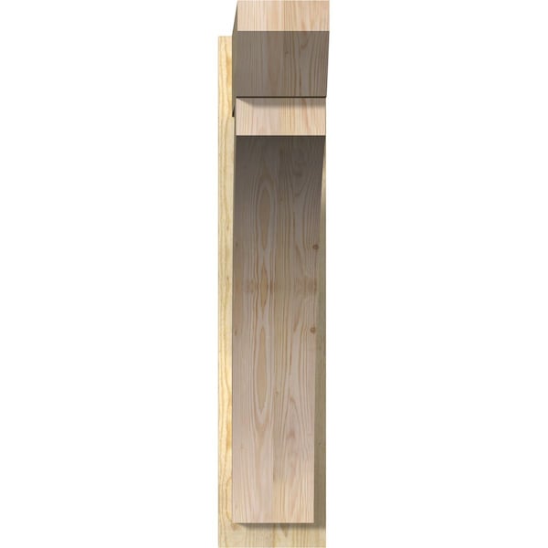 Thorton Slat Rough Sawn Outlooker, Douglas Fir, 8W X 30D X 38H